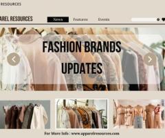 Daily Fashion Brands Updates Now Live on Apparel Resources