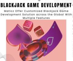 Blackjack Game Development Services - Maticz