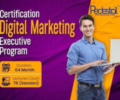 Certification in Digital Marketing Executive Program | Pedestal Techno