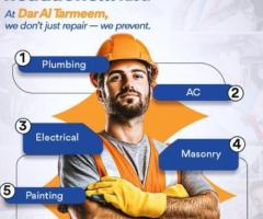 Dar Al Tarmeem Reliable Plumbing Services in Dubai and Sharjah