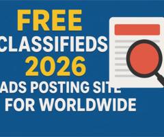Free Classifieds 2026 Ads Posting Site for Worldwide