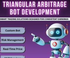 Smart Triangular Arbitrage Bot Development Services