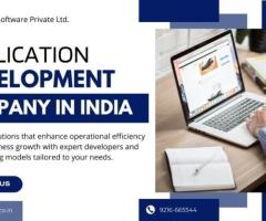 Application Development Company in India
