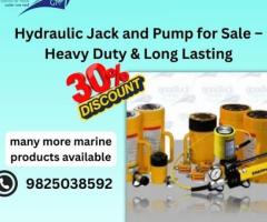 Hydraulic Jack and Pump for Sale – Heavy Duty & Long Lasting