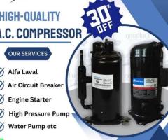 High-Quality A.C. Compressor | Durable & Energy Efficient Unit