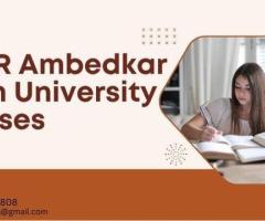 Dr. B.R. Ambedkar Open University courses