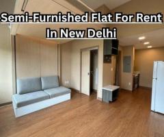 Modern Semi-Furnished Apartment For Rent In Highly Sought After Delhi Area