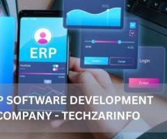ERP Software Development Services in Bangalore - Techzarinfo