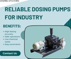 Reliable Dosing Pumps for Industry | Unique Dosing System