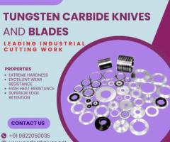 Tungsten Carbide Knives & Blades for Precision Cutting | Perfect Engg Works