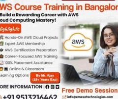 Best AWS Course Training in Bangalore