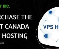 Purchase the Best Canada VPS Hosting