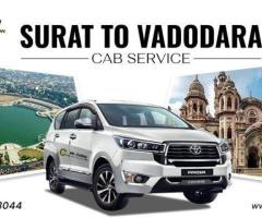 Surat to Vadodara Cab Service