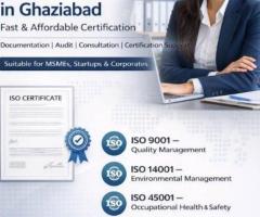 ISO Certification in Ghaziabad | ISO 9001, 14001, 27001 Services
