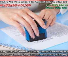 Tax Services in Kent wa seattle,