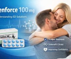 Cenforce 100 mg – Effective ED Support (Sildenafil) – Buy Online with Discreet Shipping