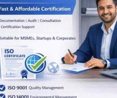 Trusted ISO Certification Consultants in Agra