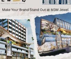 M3M Jewels Logo Represents Premium Business Identity on MG Road Gurgaon Hub