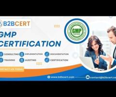 GMP Certification Services in Phoenix
