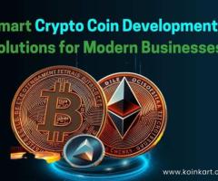 Smart Crypto Coin Development Solutions for Modern Businesses