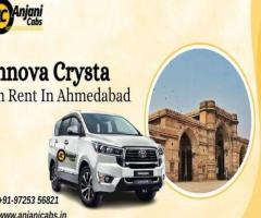 Anjani Cabs - Innova Crysta On Rent in Ahmedabad