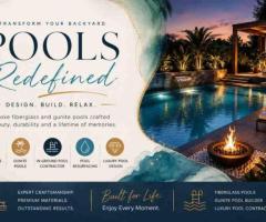 Professional Gunite Pool Builder for Custom Luxury Pool Designs