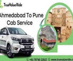 Book Ahmedabad To Pune Cab Service - True Value Ride