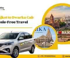 Book Rajkot to Dwarka Cab fare starts at 12 Rs/Km