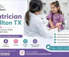 Experienced Pediatrician Carrollton TX for Comprehensive Child Healthcare