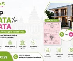 Simplify BBMP B Khata to A Khata Conversion with Expert Assistance