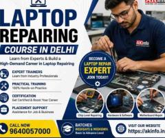 Build a Career with a Laptop Repairing Course in Delhi