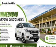 Book Ahmedabad Airport Cab by True Value Ride