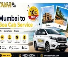 Hire Mumbai to Goa Taxi Service - Tanvi Cabs