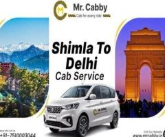 Mr. Cabby – Shimla to Delhi Taxi Service Booking