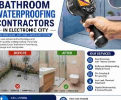Bathroom Waterproofing Contractors in Electronic City