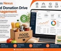 Food Donation Drive Management Software – Drives Nexus