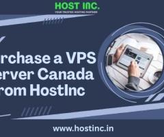 Purchase a VPS Server Canada from HostInc