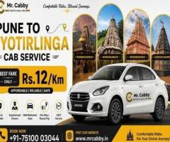 Pune to Jyotirlinga Cab Service Price Starts at Rs.12/Km - Mr. Cabby