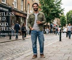 Buy Men's Denim Jeans Online | Regular & Loose Fit Jeans