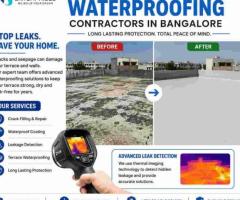 Terrace repair waterproofing contractors in Bangalore