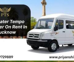 Affordable 26 Seater Tempo Traveller Hire in Lucknow
