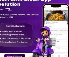 UberEats Clone App – White Label Food Delivery Solution for Startups