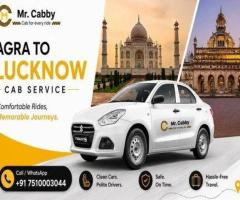 Agra to Lucknow Cab Service - Mr. Cabby
