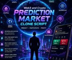 Enterprise-Ready Web3 and Crypto Prediction Market Clone Script