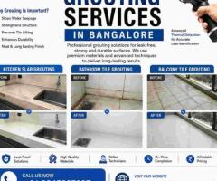 Top Grouting Services in Bangalore